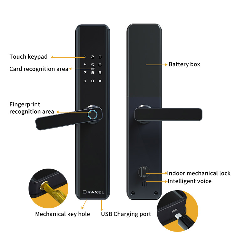 Oraxel Smart Door Lock 718