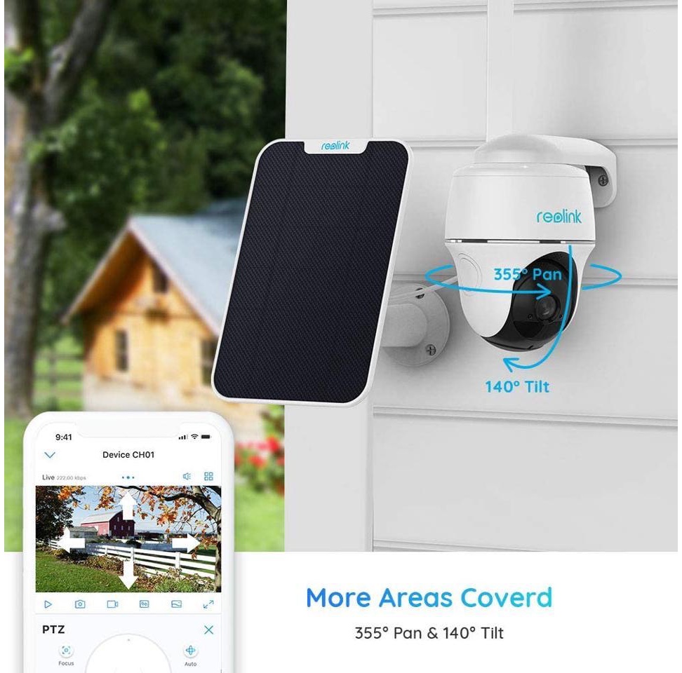 Reolink Go PT+Reolink solar panel