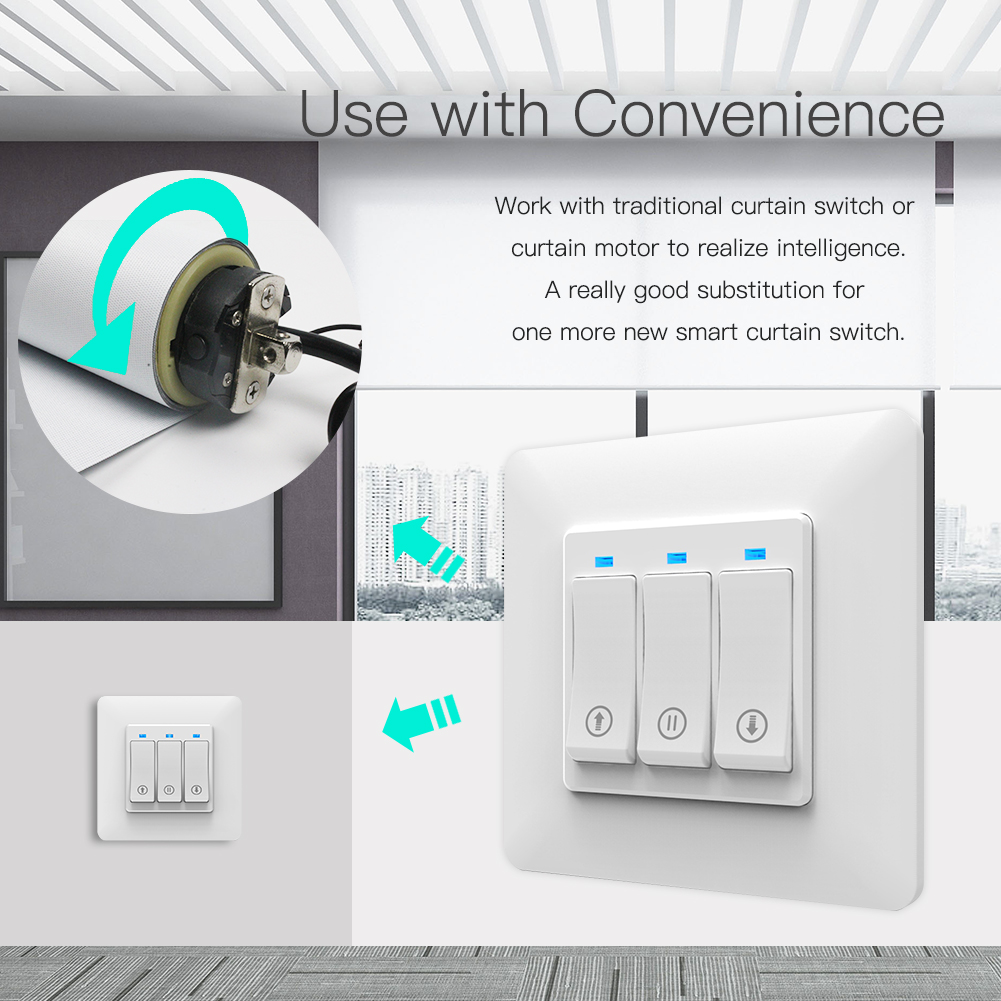 Oraxel WiFi Smart Curtain Switch