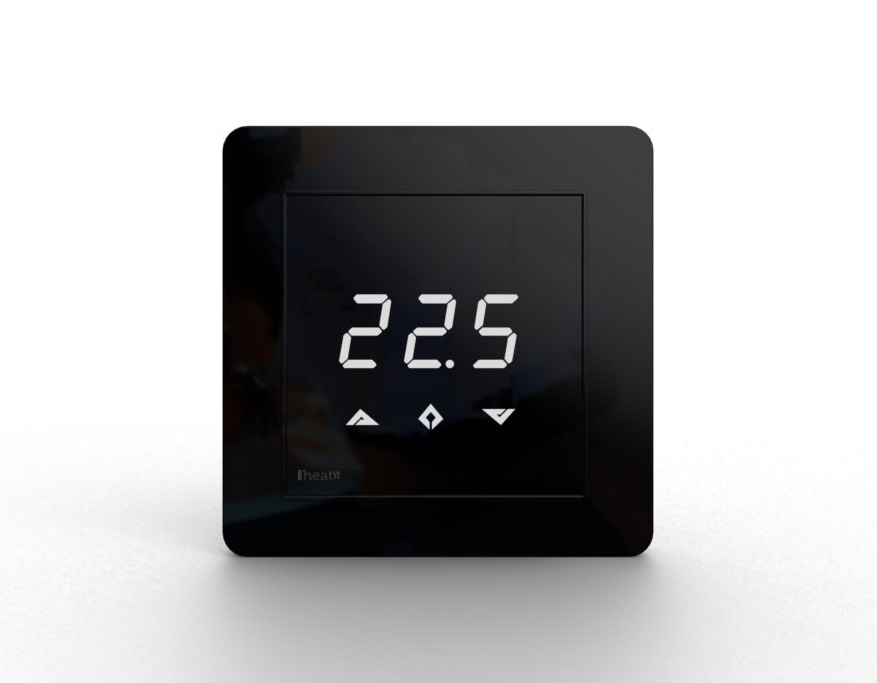 Heatit Z-TRM3 thermostat 3600W 16A Black