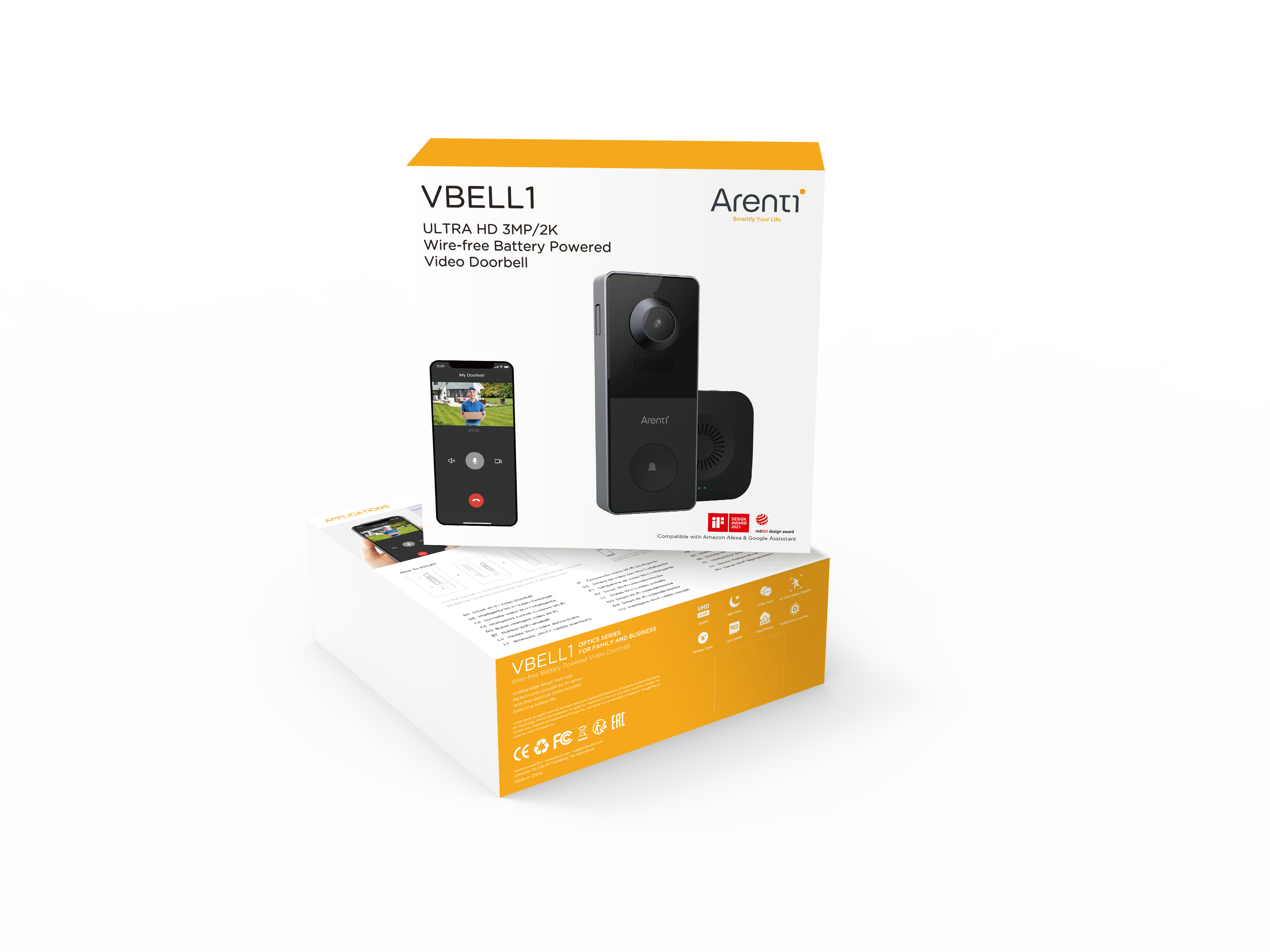 Battery Video Door Bell - VBELL1