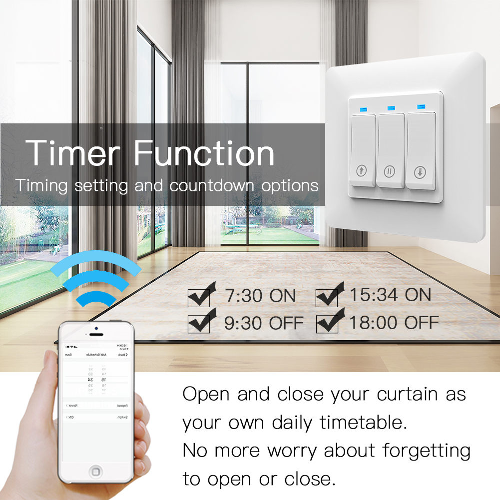 Oraxel WiFi Smart Curtain Switch