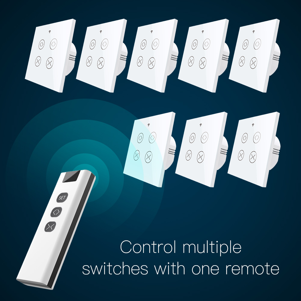 Oraxel Smart Curtain Switch 2 gangs
