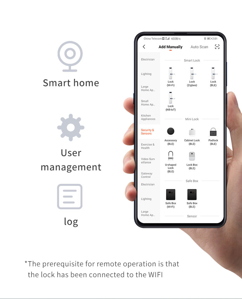 Oraxel Smart Door Lock 718